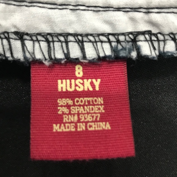 Arizona Cargo Shorts Boys Size 8 Husky - Picture 5 of 6